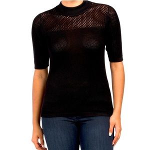 NEW Crochet Knit Pullover Top